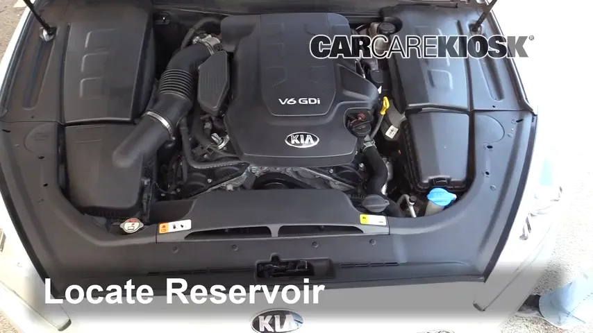 2017 Kia K900 V6 Premium 3.8L V6 Windshield Washer Fluid